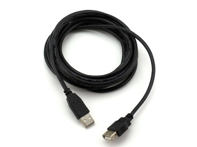 Przedłużacz kabla 5 m gniazdo USB wtyk USB M-F