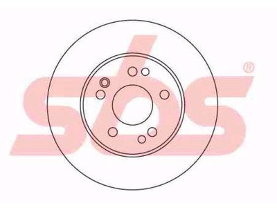 DISQUE 2 PIÈCES DE FREIN AVANT MERCEDES 124 190 (201) - milautoparts-fr.ukrlive.com