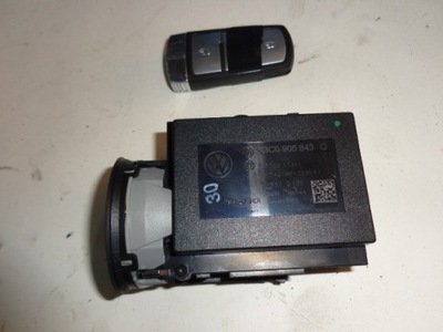 VW PASSAT B6 IGNITION LOCK KEY 3C0905843Q - milautoparts-fr.ukrlive.com