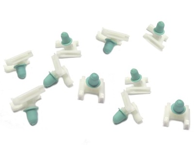 Кліпси поріг накладки порога молдинг vw passat b5 фото №1