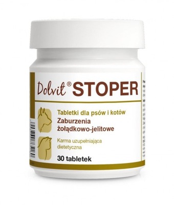 DOLVIT STOPER TABLETKI. NA BIEGUNKĘ PSA, KOTA