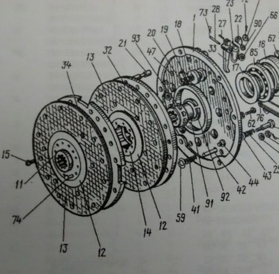 BUTÉE D'EMBRAYAGE 45-1604080 ENSEMBLE D'EMBRAYAGE KOPARKI BIALORUS DRIVEN DISK MITNEHMERSCHEIBE - milautoparts-fr.ukrlive.com