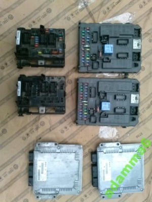 Модуль bsi citroen c5 bsi 1499703080 бортовой компьютер c5 фото №1