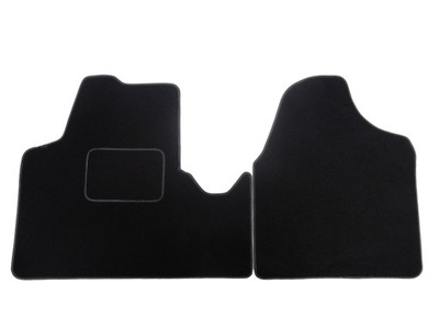 CITROEN JUMPY 07- 3 AXLE MATS VELOUR 8MM - milautoparts-fr.ukrlive.com