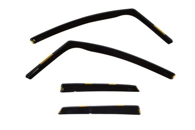 SIDE-WINDOW DEFLECTORS WINDOW HEKO OPEL MERIVA B 2010-17 FRONT+REAR - milautoparts-fr.ukrlive.com