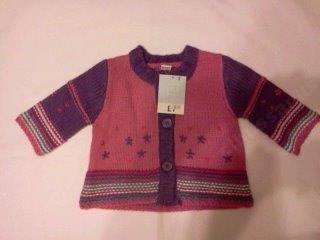 Sweterek dziewczęcy 80