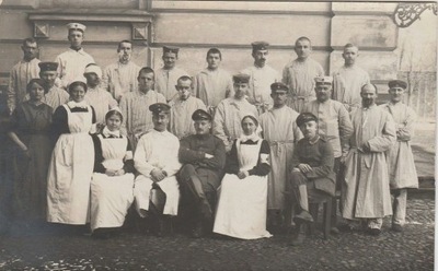 Łódź Lazaret Diakonisse Martha Buch 1915r.
