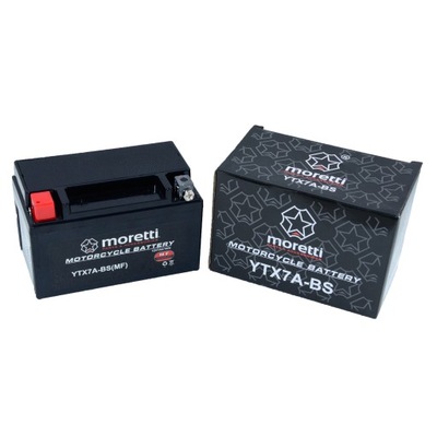 ACCUMULATEUR AGM MORETTI YTX7A-BS/MTX7A-BS 7AH 12V - milautoparts-fr.ukrlive.com