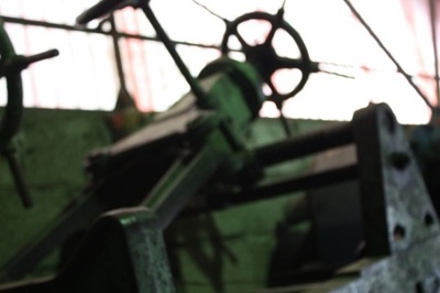 Wózek odbiorczy za trakiem wraz z pomocniczym