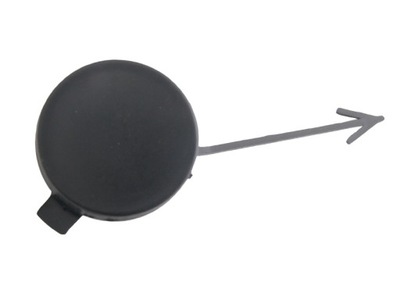 Заглушка фаркоп бампер przo skoda octavia iii 3 5e0 фото №1