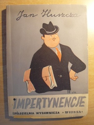 IMPERTYNENCJE JAN HUSZCZA AUTOGRAF DEDYKACJA 1947