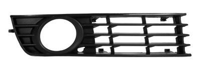 Правая решётка заглушка противотуманная фара audi a4 b6 00 - 04 фото №1