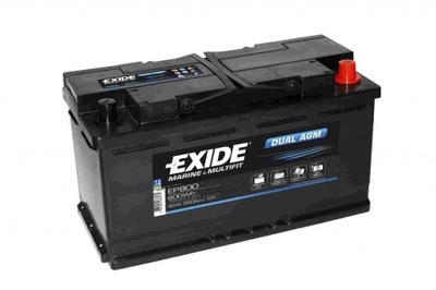 Akumulator AGM Exide 92Ah 95Ah Grójec EP800 Hobby
