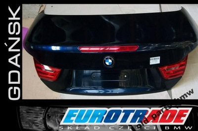 Bmw 4 f33 кришка багажника задня кришка imperialblau a89 фото №1