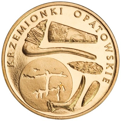 Moneta 2 zł Krzemionki Opatowskie