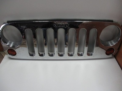 Решётка радиатора решётка радиатора jeep wrangler фото №1