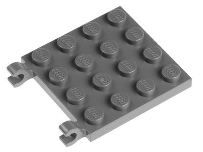 LEGO Płytka z zaczepami 4x4 11399 szara ciemna