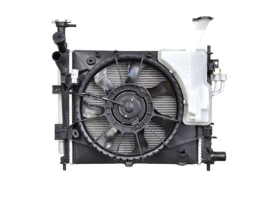 Комплект радиатор вентилятор ac kia picanto 11-15 фото №1