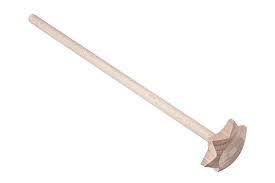 MATEWKA ROGALKA FIRLEJKA DREWNIANA POLSKA 30CM