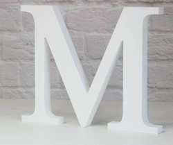 Litery Logo Inicjały Litery Dekoracyjne MDF