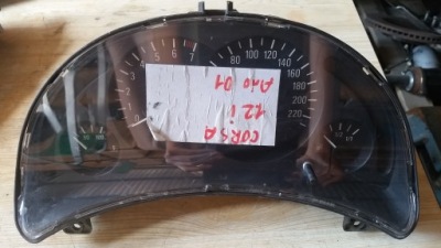 Лічильник прилади opel corsa 1,2i 09166814fl фото №1