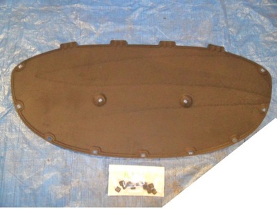 Skoda rapid 2012-13 шумоізоляція капот фото №1