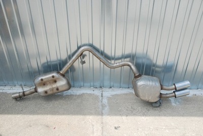 Audi q3 гаситель kompletny трубы хромированные фото №1