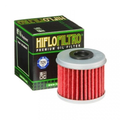 FILTRO ACEITES HF116 HONDA CRF 250 450 HONDA TRX 450 