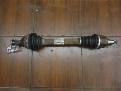 Приводной вал левая peugeot 308 1.6hdi фото №1