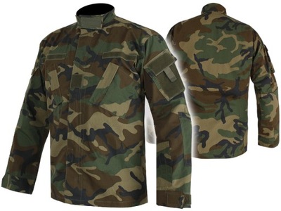 Bluza wojskowa mundurowa ACU Mil-Tec Teesar RipStop US Woodland S