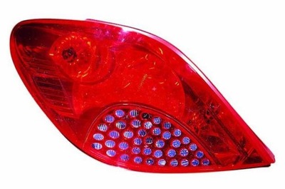 LAMP PEUGEOT 207 05.06-12.13 REAR RIGHT - milautoparts-fr.ukrlive.com