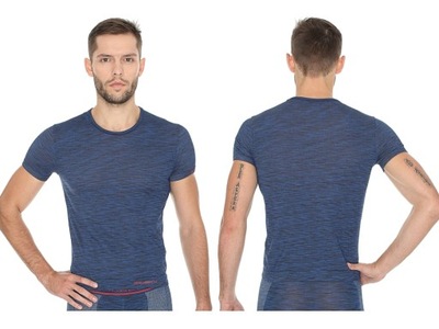 BRUBECK FUSION T-Shirt MĘSKI Bezszwowy SS11550 XXL