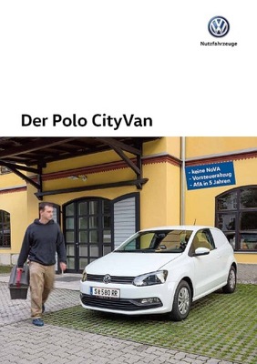 Volkswagen Vw Polo CityVan prospekt 2015