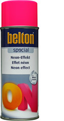 BELTON lakier Neon efekt różowy 400 ml Spray fluor