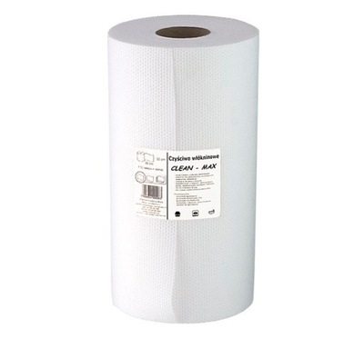 Ścierka włókninowa na rolce CLEAN-MAX 44 mb.