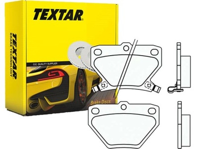 DISCS + PADS TEXTAR REAR TOYOTA CELICA - milautoparts-fr.ukrlive.com