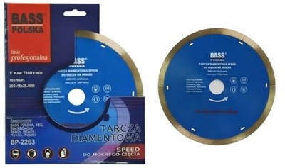 TARCZA DIAMENTOWA DO GLAZURY TERAKOTY GRESU 200mm