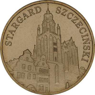 Moneta 2 zł Stargard Szczeciński