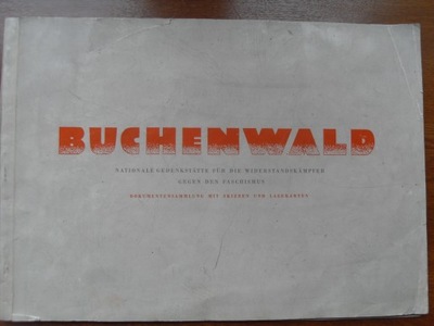 BUCHENWALD NIEMIECKI OBÓZ HOLOCAUST KONCENTRACYJNY Nationale Gedenkstätte
