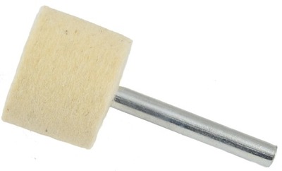 Filc polerski filcowy tarcza na trzpieniu 30x20mm