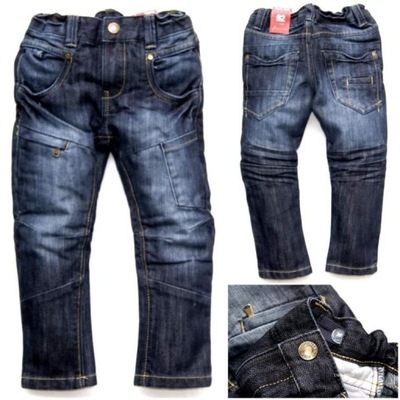 C&A Nowe super SPODNIE jeansowe rurki - 92