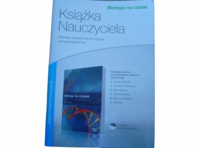 BIOLOGIA NA CZASIE 1 SPRAWDZIANY TESTY ZP ksiązka nauczyciela NOWA ERA