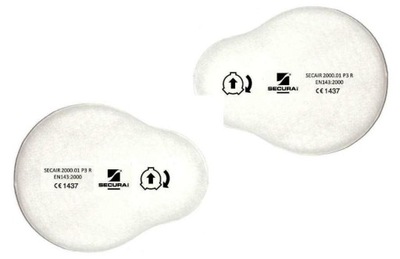 Filtry przeciwpyłowe filtr przeciwpyłowy P3 Secura 2000 GWAREK