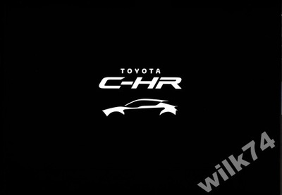 TOYOTA C-HR PROSPEKT 09 2016 POLISH 52 STR. - milautoparts-fr.ukrlive.com