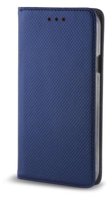 Etui z klapką do Huawei P20 Lite kolor: granatowy