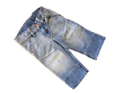 H&M jeansowe spodenki 122 cm BDB