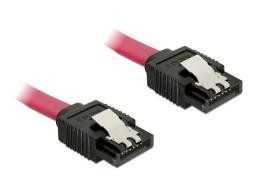 Kabel HDD SSD SATA Serial ATA 50cm dł zatrzask RED