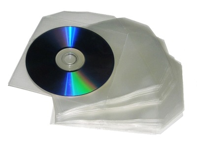 Koperty Foliowe Grube - na CD/DVD/BDR 100 szt.