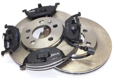 DISQUES + SABOTS DE FREIN AVANT AUDI A3 1.8 1.9TDI 280MM - milautoparts.fr