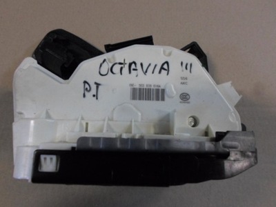 SKODA OCTAVIA III LOCK DOOR RIGHT REAR 5E0839016A - milautoparts-fr.ukrlive.com